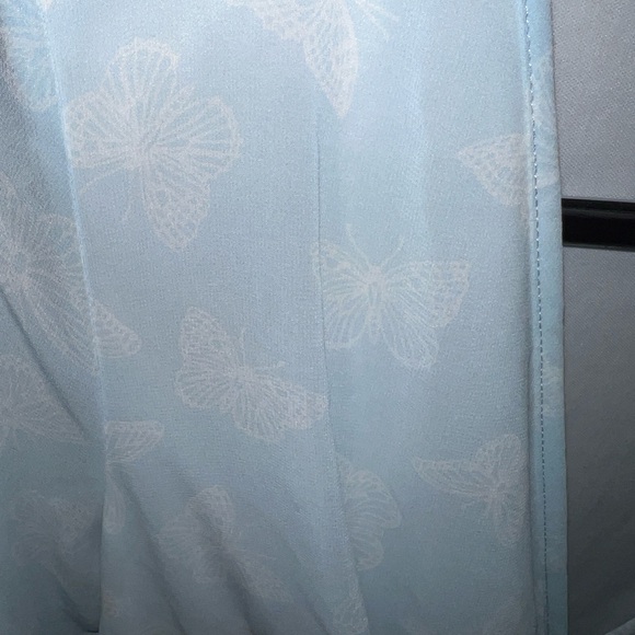 Altar'd State Sky Blue Dress with Subtle Print - Picture 2 of 5